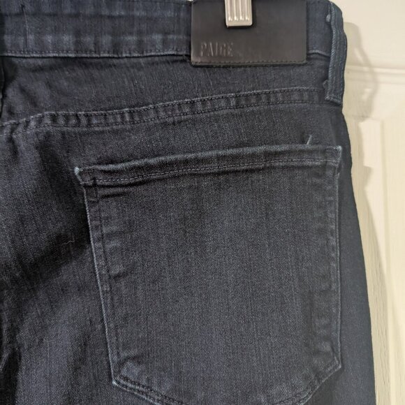 Paige | Croft Skinny Jean In Inkwell Dark Indigo - Picture 8 of 13